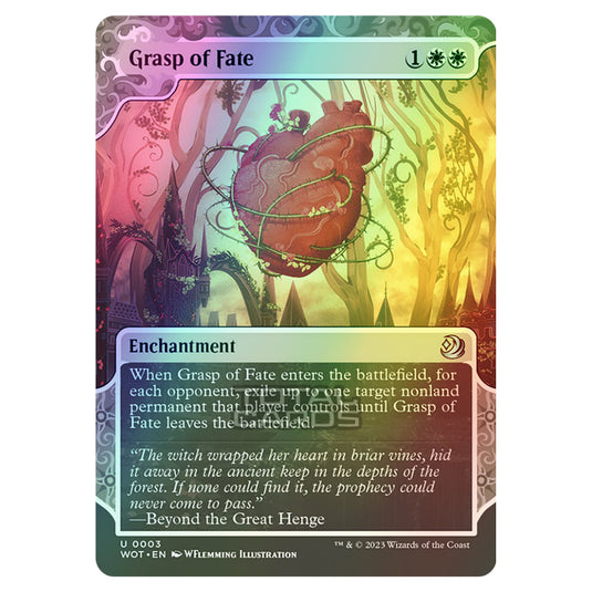Magic The Gathering - Wilds of Eldraine - Enchanting Tales - Grasp of Fate - 0003 (Foil)