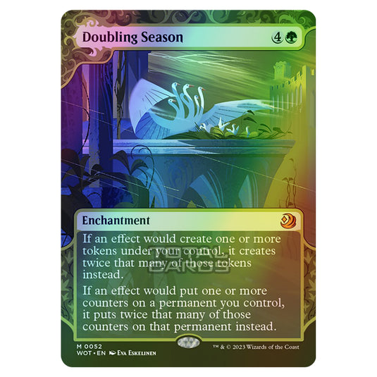 Magic The Gathering - Wilds of Eldraine - Enchanting Tales - Doubling Season - 0052 (Foil)