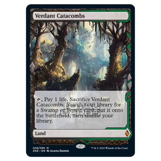 Magic The Gathering - Zendikar Rising - Expeditions - Verdant Catacombs - 8/30