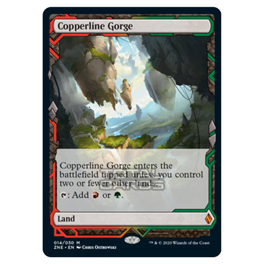 Magic The Gathering - Zendikar Rising - Expeditions - Copperline Gorge - 14/30