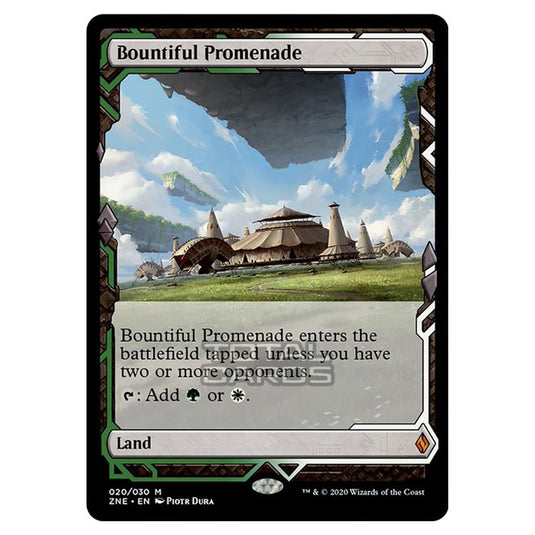Magic The Gathering - Zendikar Rising - Expeditions - Bountiful Promenade - 20/30