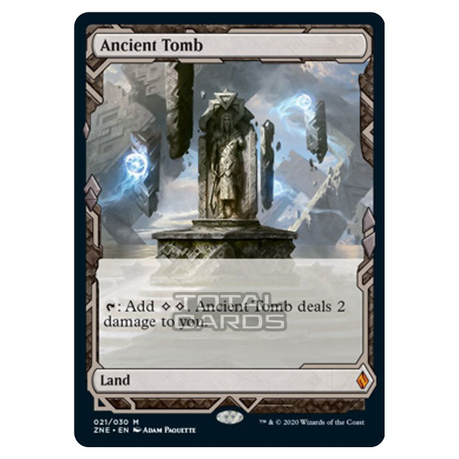 Magic The Gathering - Zendikar Rising - Expeditions - Ancient Tomb - 2 Magic The Gathering - Zendikar Rising - Expeditions - Ancient Tomb - 2