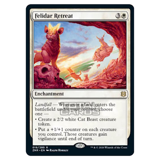 Magic The Gathering - Zendikar Rising - Felidar Retreat - 16/391