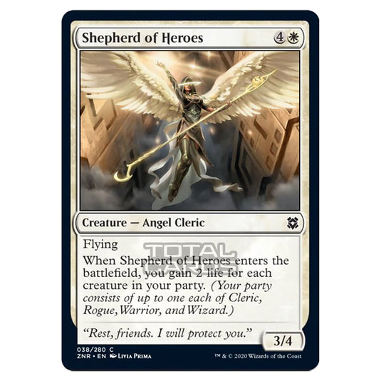 Magic The Gathering - Zendikar Rising - Shepherd of Heroes - 38/391