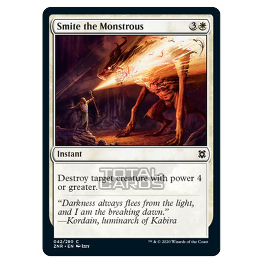 Magic The Gathering - Zendikar Rising - Smite the Monstrous - 42/391