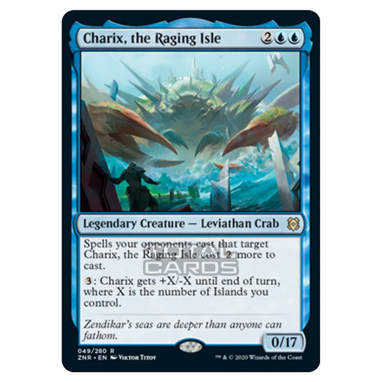 Magic The Gathering - Zendikar Rising - Charix, the Raging Isle - 49/391