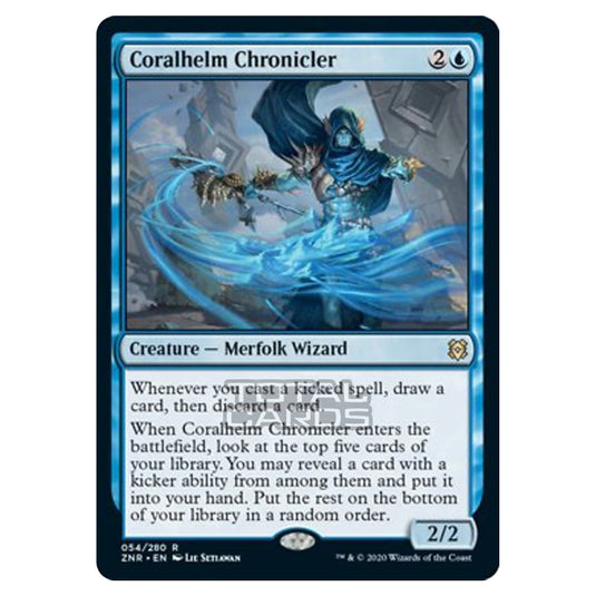 Magic The Gathering - Zendikar Rising - Coralhelm Chronicler - 54/391