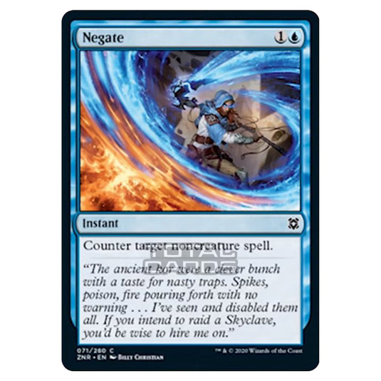Magic The Gathering - Zendikar Rising - Negate - 71/391