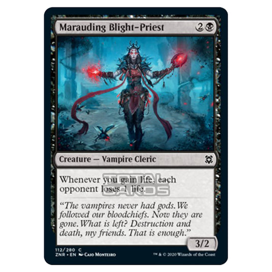 Magic The Gathering - Zendikar Rising - Marauding Blight-Priest - 112/391