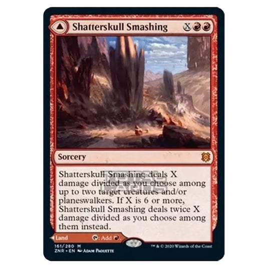 Magic The Gathering - Zendikar Rising - Shatterskull Smashing // Shatterskull, the Hammer Pass - 161/391