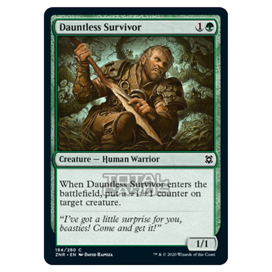 Magic The Gathering - Zendikar Rising - Dauntless Survivor - 184/391