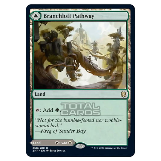 Magic The Gathering - Zendikar Rising - Branchloft Pathway // Boulderloft Pathway - 258/391