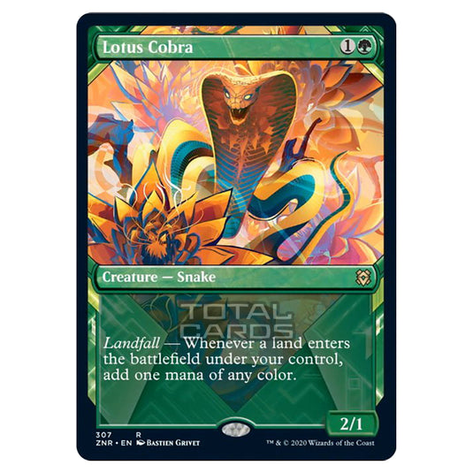 Magic The Gathering - Zendikar Rising - Lotus Cobra - 307/391