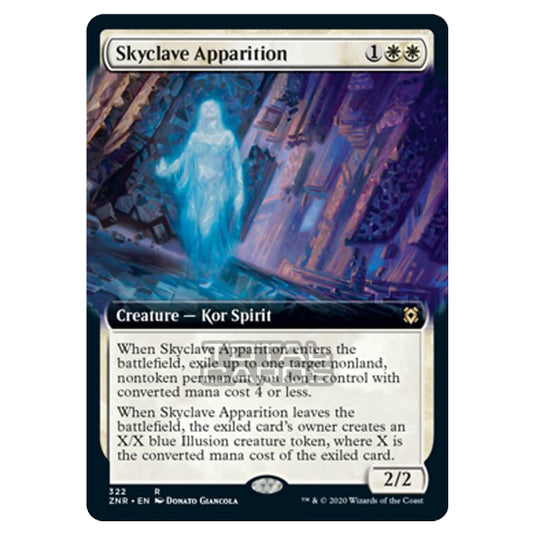 Magic The Gathering - Zendikar Rising - Skyclave Apparition - 322/391