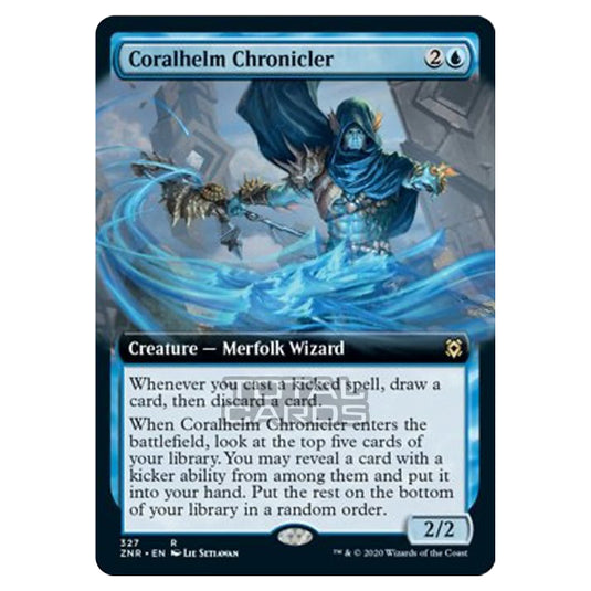Magic The Gathering - Zendikar Rising - Coralhelm Chronicler - 327/391