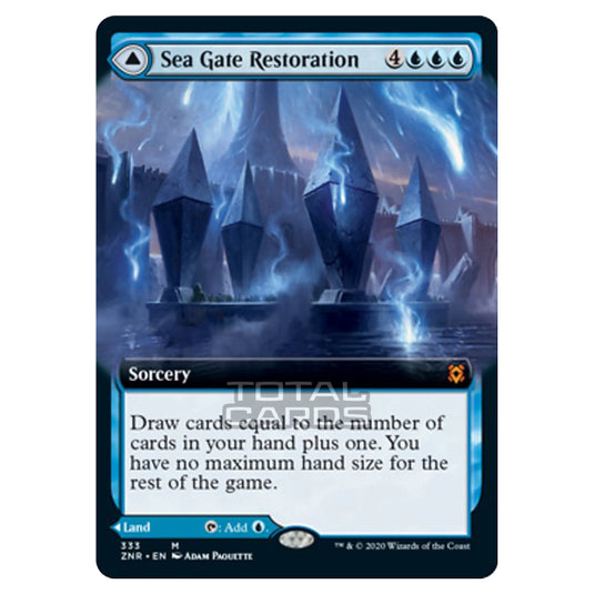 Magic The Gathering - Zendikar Rising - Sea Gate Restoration // Sea Gate, Reborn - 333/391
