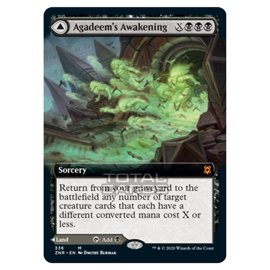 Magic The Gathering - Zendikar Rising - Agadeem's Awakening // Agadeem, the Undercrypt - 336/391