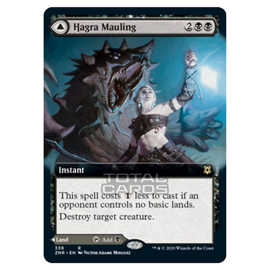 Magic The Gathering - Zendikar Rising - Hagra Mauling // Hagra Broodpit - 339/391