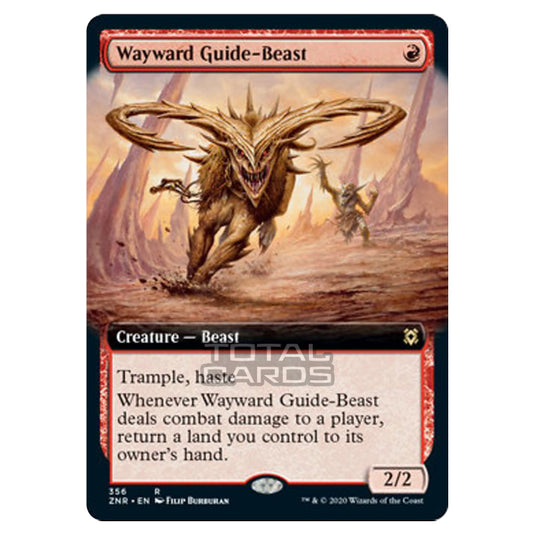 Magic The Gathering - Zendikar Rising - Wayward Guide-Beast - 356/391