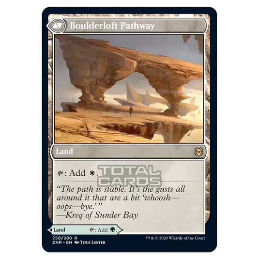 Magic The Gathering - Zendikar Rising - Branchloft Pathway // Boulderloft Pathway - 258/391