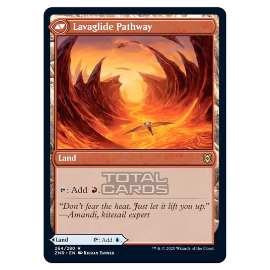 Magic The Gathering - Zendikar Rising - Riverglide Pathway // Lavaglide Pathway - 264/391 (Foil)