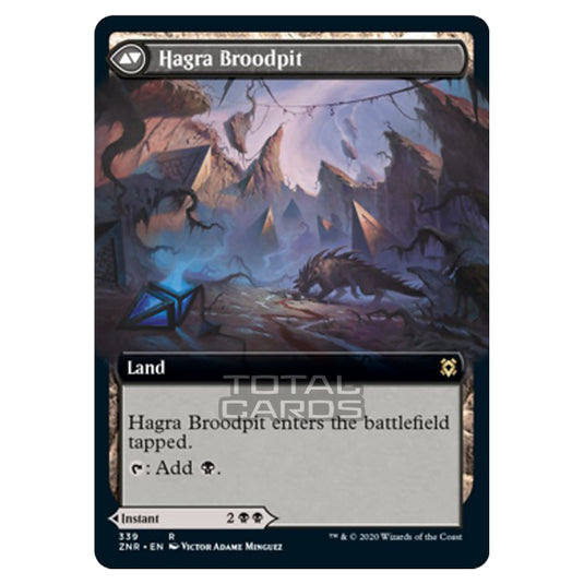 Magic The Gathering - Zendikar Rising - Hagra Mauling // Hagra Broodpit - 339/391