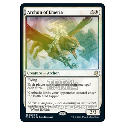 Magic The Gathering - Zendikar Rising - Archon of Emeria - 4/391 (Foil)