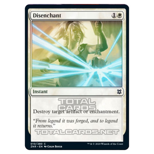 Magic The Gathering - Zendikar Rising - Disenchant - 10/391 (Foil)
