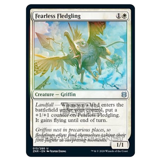 Magic The Gathering - Zendikar Rising - Fearless Fledgling - 15/391 (Foil)