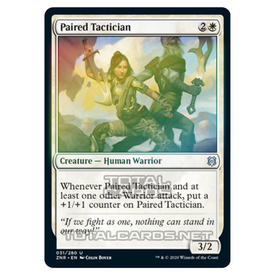 Magic The Gathering - Zendikar Rising - Paired Tactician - 31/391 (Foil)
