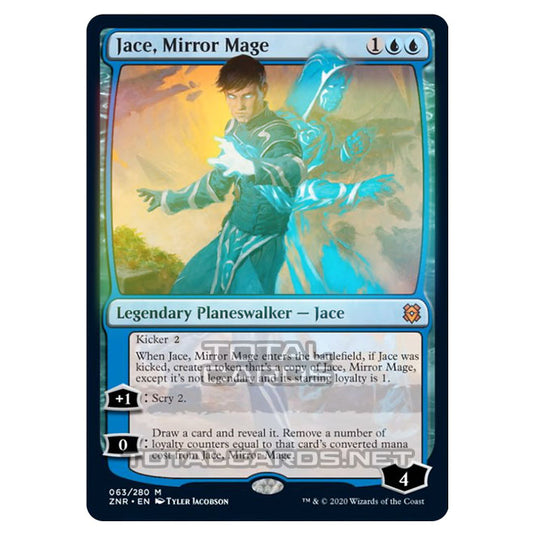 Magic The Gathering - Zendikar Rising - Jace, Mirror Mage - 63/391 (Foil)