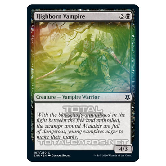 Magic The Gathering - Zendikar Rising - Highborn Vampire - 107/391 (Foil)