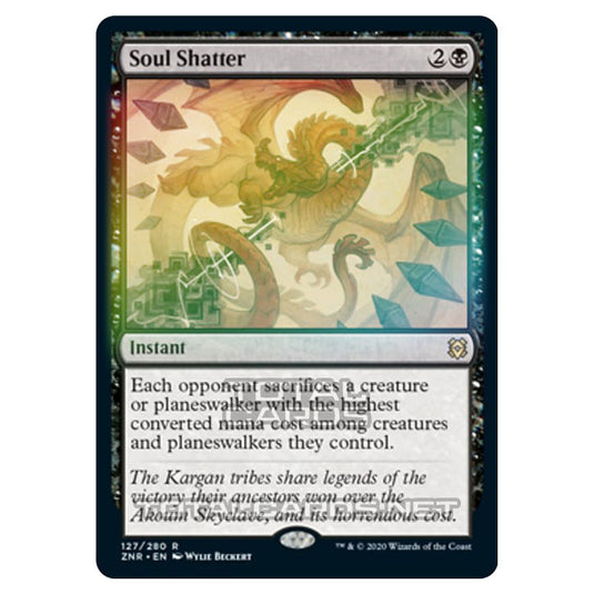 Magic The Gathering - Zendikar Rising - Soul Shatter - 127/391 (Foil)