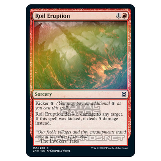 Magic The Gathering - Zendikar Rising - Roil Eruption - 155/391 (Foil)