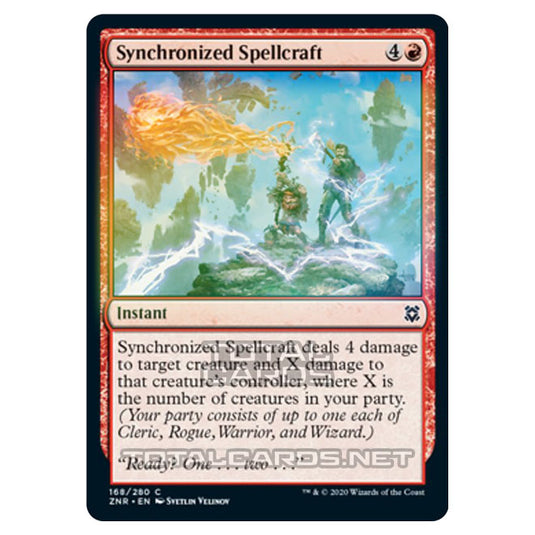 Magic The Gathering - Zendikar Rising - Synchronized Spellcraft - 168/391 (Foil)