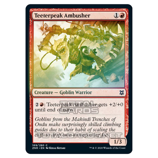 Magic The Gathering - Zendikar Rising - Teeterpeak Ambusher - 169/391 (Foil)