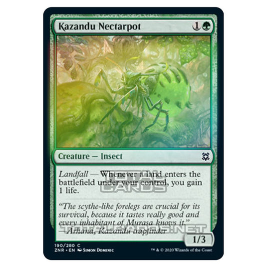 Magic The Gathering - Zendikar Rising - Kazandu Nectarpot - 190/391 (Foil)