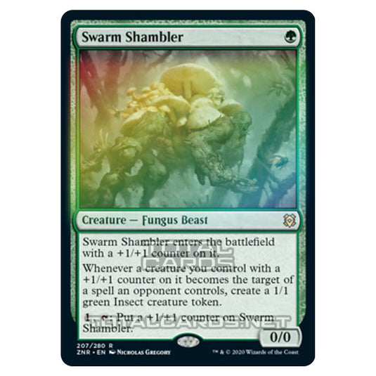 Magic The Gathering - Zendikar Rising - Swarm Shambler - 207/391 (Foil)