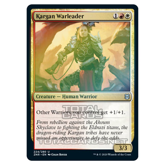 Magic The Gathering - Zendikar Rising - Kargan Warleader - 224/391 (Foil)