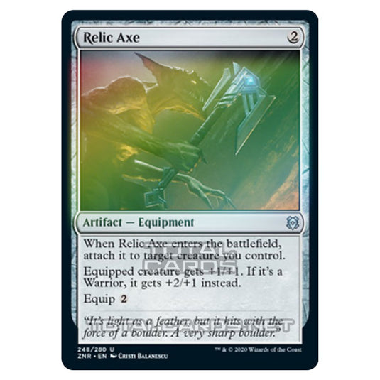 Magic The Gathering - Zendikar Rising - Relic Axe - 248/391 (Foil)