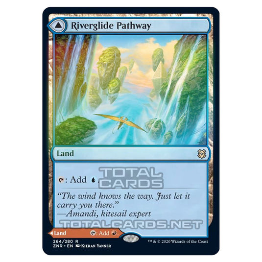 Magic The Gathering - Zendikar Rising - Riverglide Pathway // Lavaglide Pathway - 264/391 (Foil)