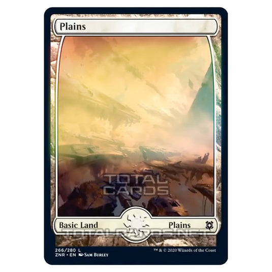 Magic The Gathering - Zendikar Rising - Plains - 266/391 (Foil)