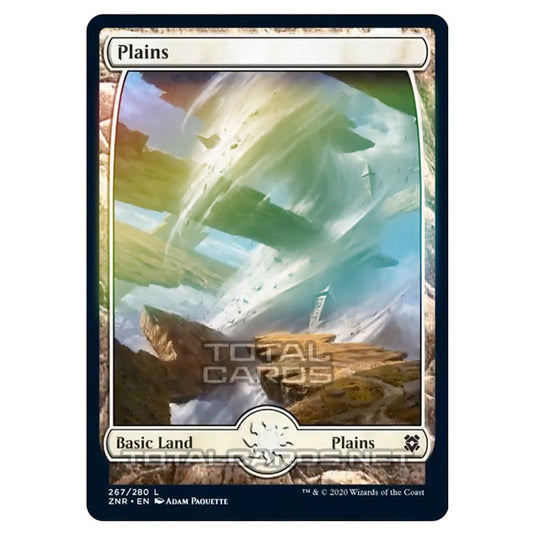 Magic The Gathering - Zendikar Rising - Plains - 267/391 (Foil)