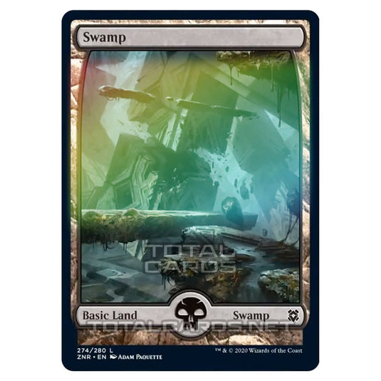 Magic The Gathering - Zendikar Rising - Swamp - 274/391 (Foil)