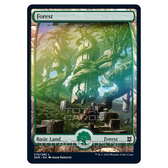 Magic The Gathering - Zendikar Rising - Forest - 279/391 (Foil)
