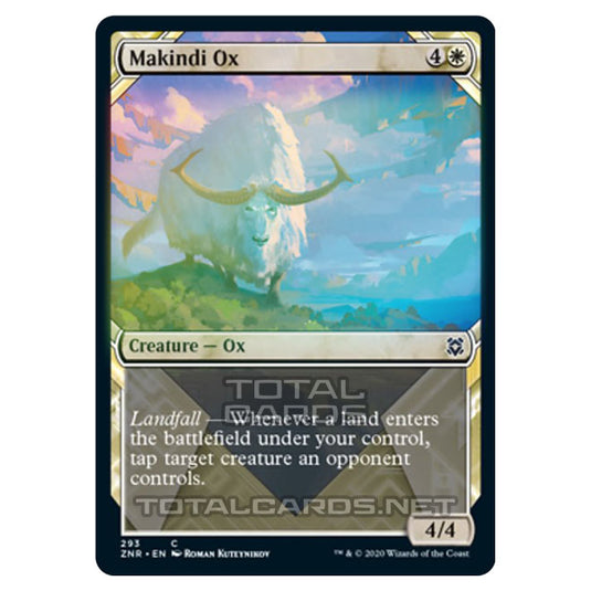 Magic The Gathering - Zendikar Rising - Makindi Ox - 293/391 (Foil)