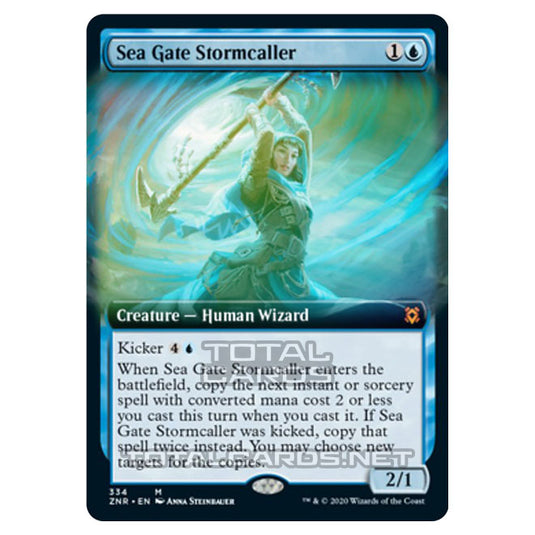 Magic The Gathering - Zendikar Rising - Sea Gate Stormcaller - 334/391 (Foil)