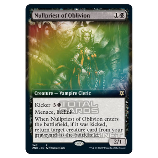 Magic The Gathering - Zendikar Rising - Nullpriest of Oblivion - 342/391 (Foil)