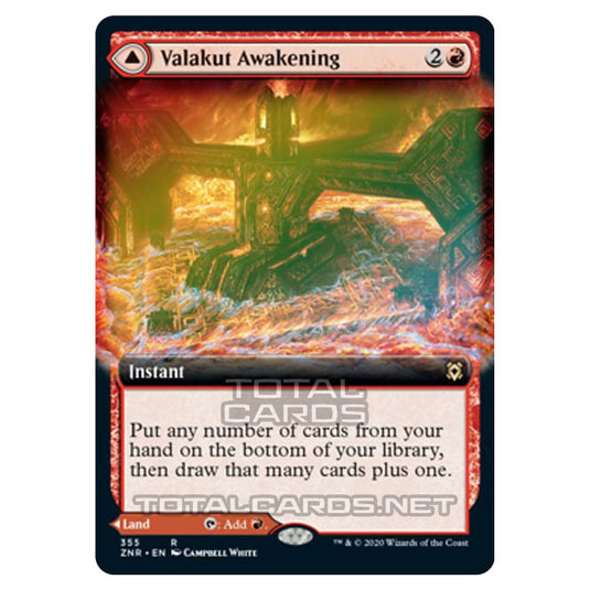 Magic The Gathering - Zendikar Rising - Valakut Awakening // Valakut Stoneforge - 355/391 (Foil)