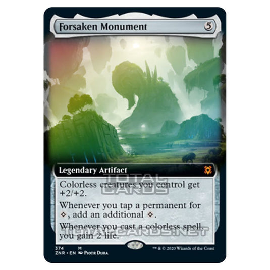 Magic The Gathering - Zendikar Rising - Forsaken Monument - 374/391 (Foil)